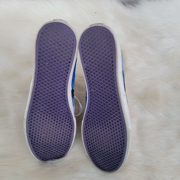 Vans space cosmic galaxy lace up sneakers Womens sz 7 Mens sz 5.5 - Picture 5 of 6